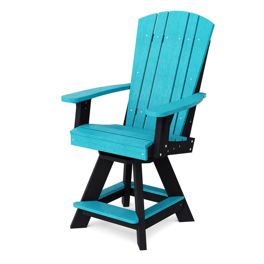 Wildridge Heritage Balcony Swivel Balcony Chair (Counter Height) - LEAD TIME TO SHIP 2 WEEKS OR LESS