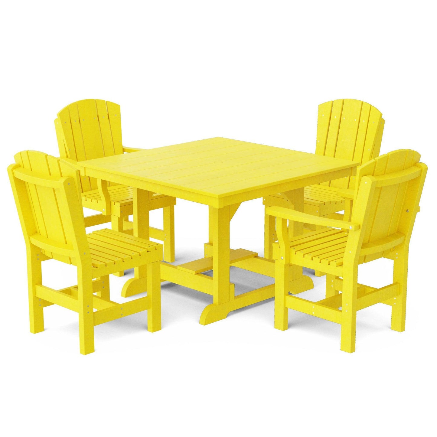 Wildridge Heritage 5-Piece 44" x 44" Dining Set - LEAD TIME TO SHIP 3 WEEKS OR LESS