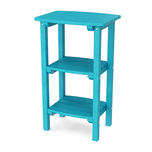 Wildridge Classic 3 Shelf Side Table (COUNTER HEIGHT) - LEAD TIME TO SHIP 2 WEEKS OR LESS