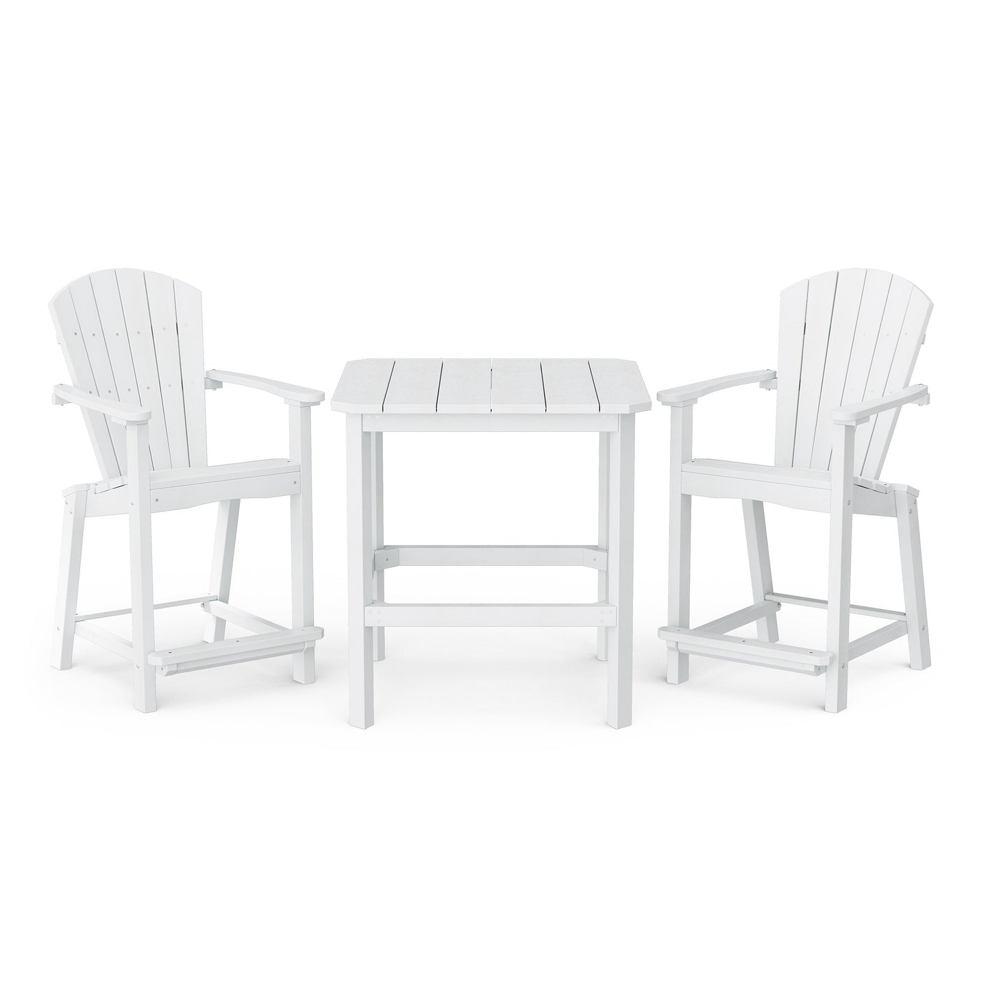 Wildridge Classic Outdoor 3-Piece Counter Set (COUNTER HEIGHT) - LEAD TIME TO SHIP 3 WEEKS OR LESS