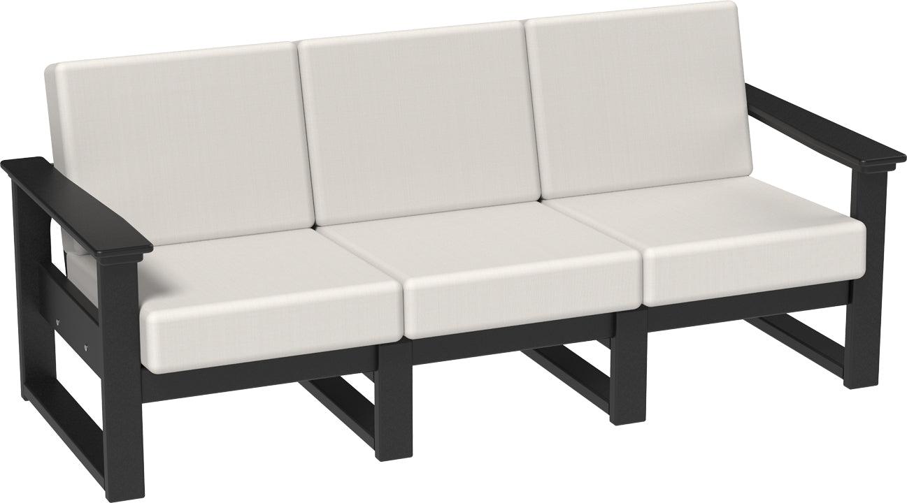 LuxCraft Recycled Plastic Lanai Deep Seating Sofa - LEAD TIME TO SHIP 3 TO 4 WEEKS