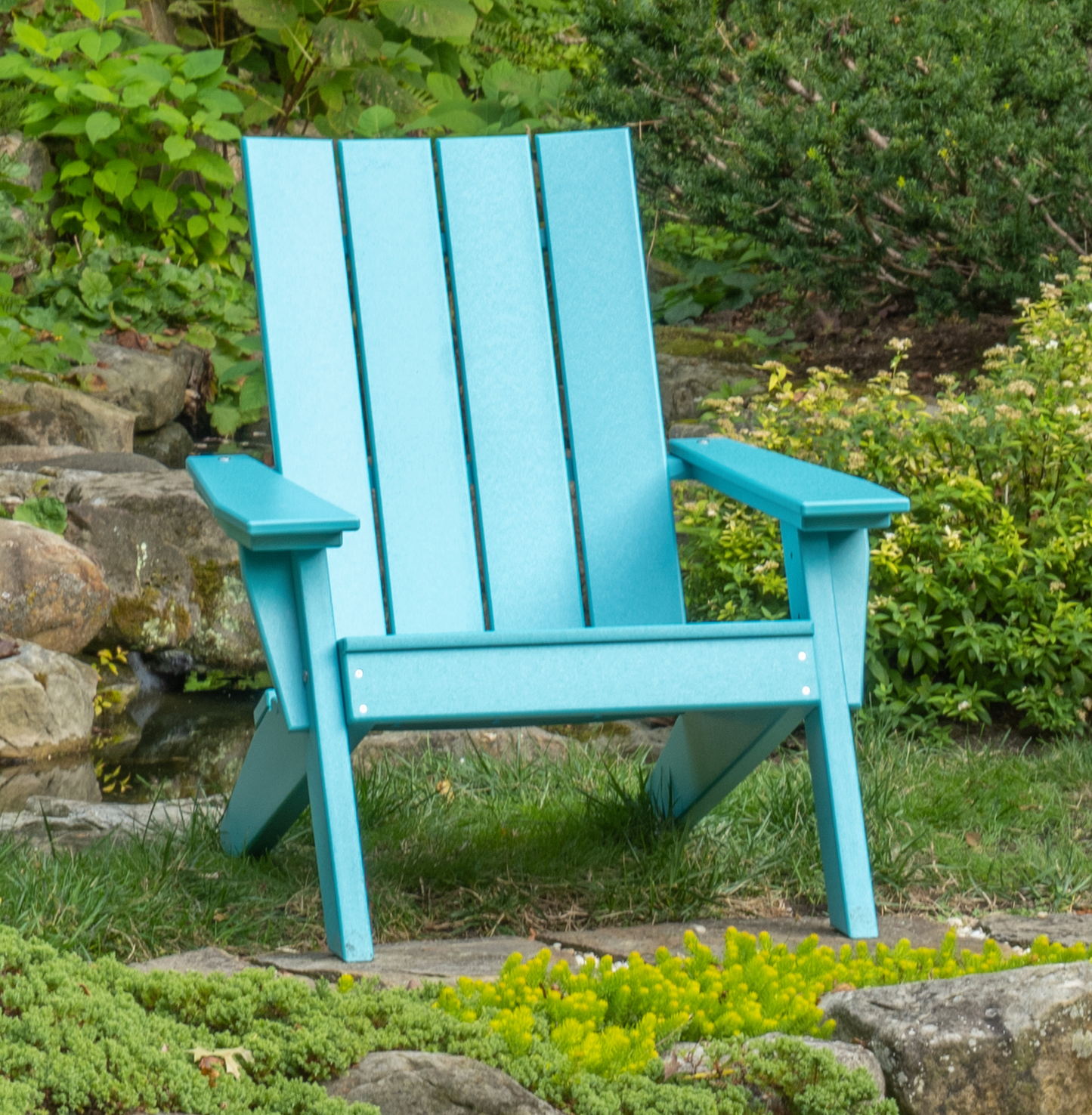 LuxCraft Recycled Plastic Urban Adirondack Chair  - LEAD TIME TO SHIP 7 BUSINESS DAYS OR LESS