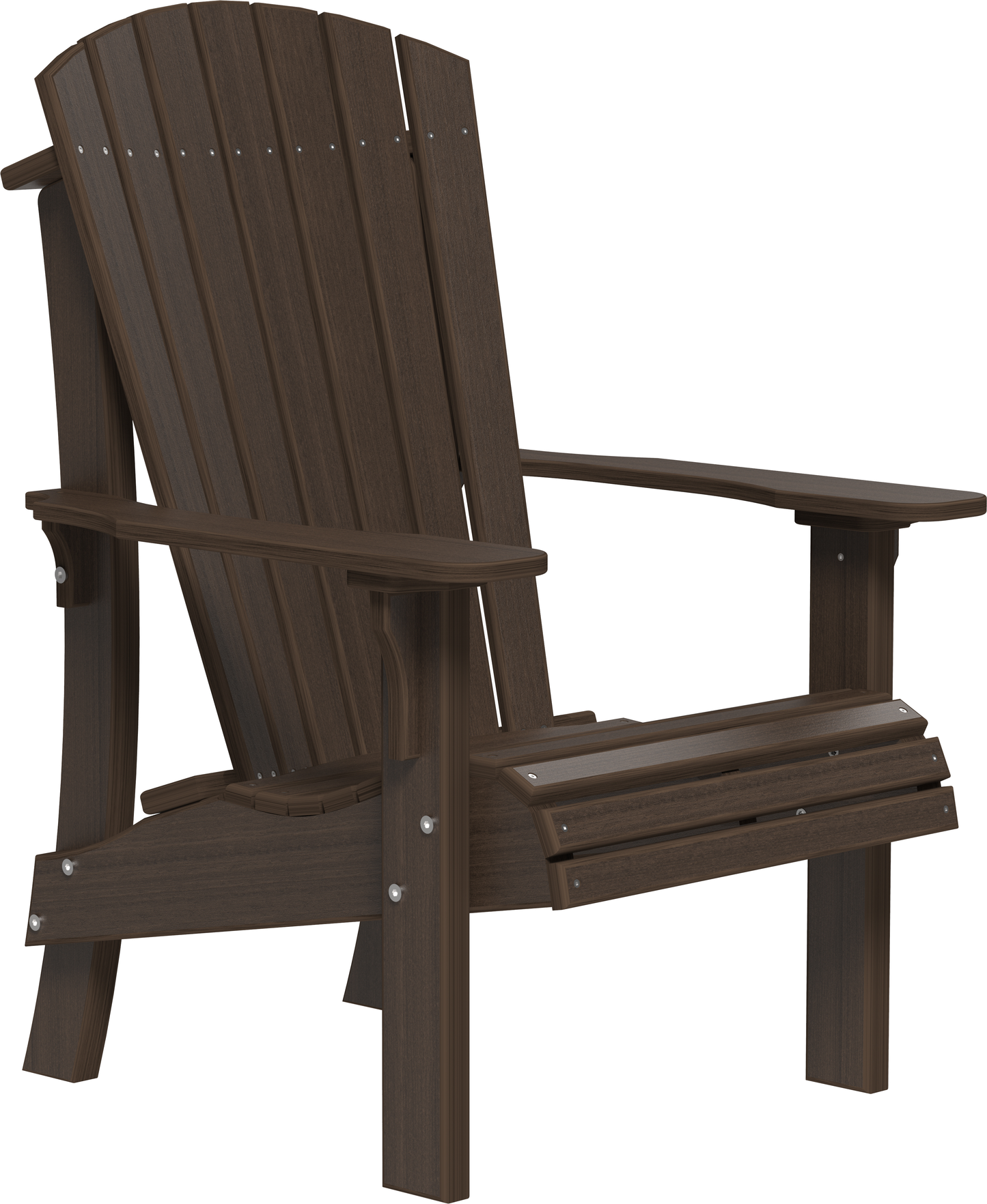 LuxCraft Recycled Plastic Royal Adirondack Chair with Elevated Seat Height - LEAD TIME TO SHIP 7 BUSINESS DAYS OR LESS