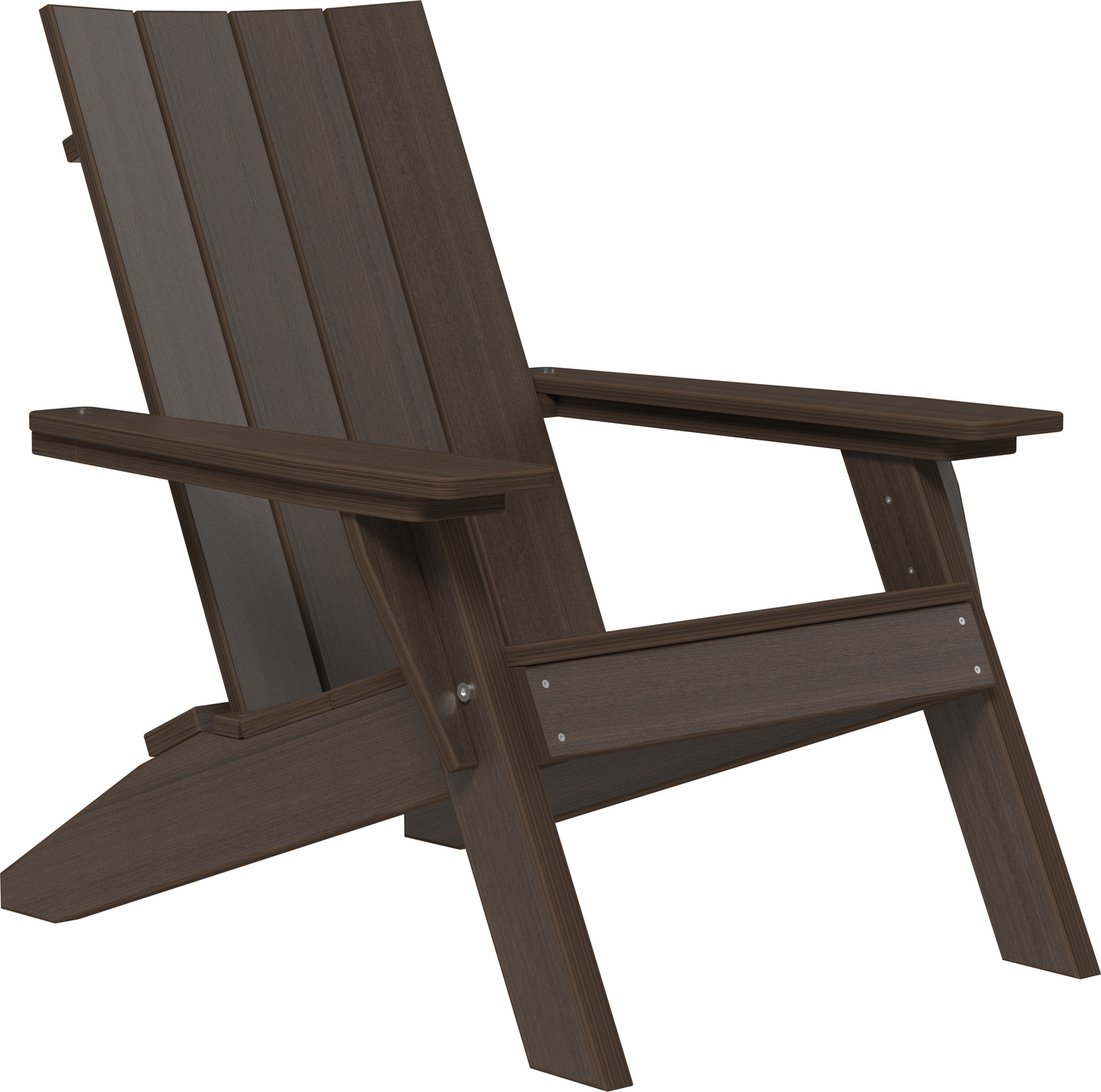 LuxCraft Recycled Plastic Urban Adirondack Chair - LEAD TIME TO SHIP 7 BUSINESS DAYS OR LESS