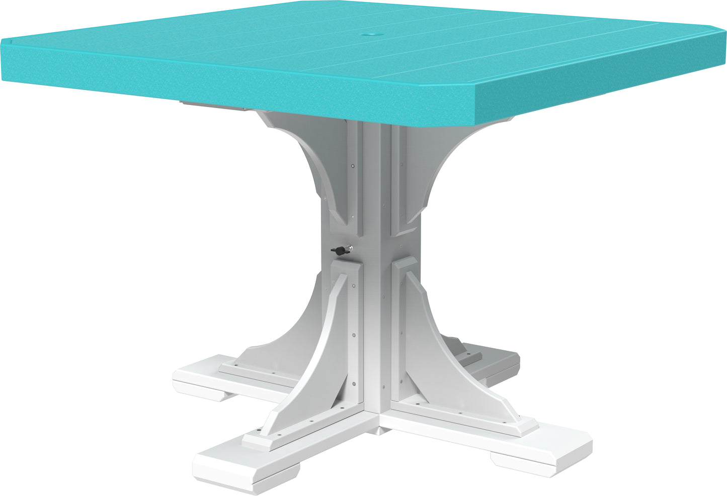 LuxCraft Recycled Plastic 41" Square Table (DINING HEIGHT) - LEAD TIME TO SHIP 3 TO 4 WEEKS