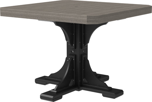 LuxCraft Recycled Plastic 41" Square Table (DINING HEIGHT) - LEAD TIME TO SHIP 3 TO 4 WEEKS