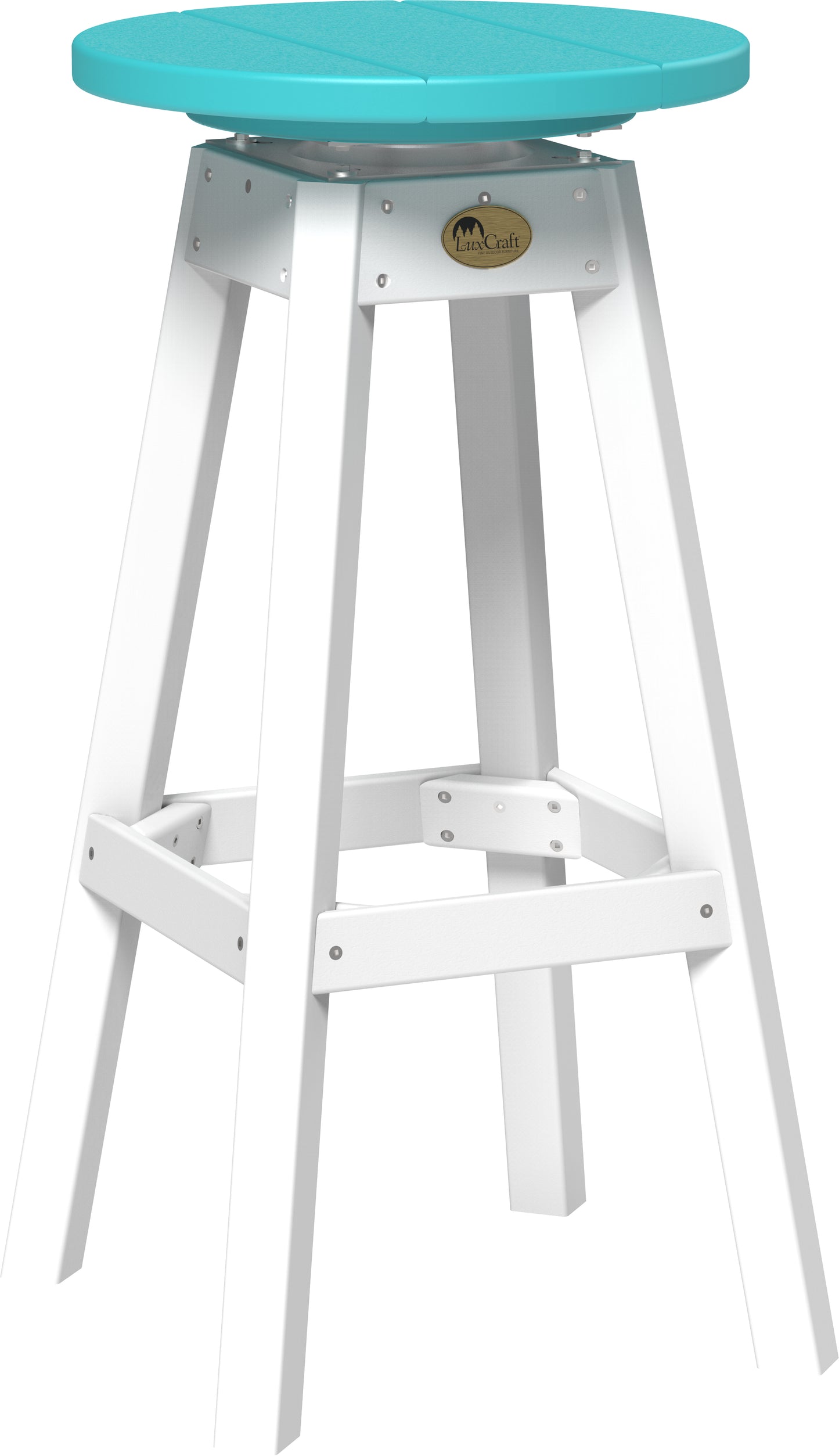 LuxCraft Recycled Plastic Bar Stool - LEAD TIME TO SHIP 3 TO 4 WEEKS