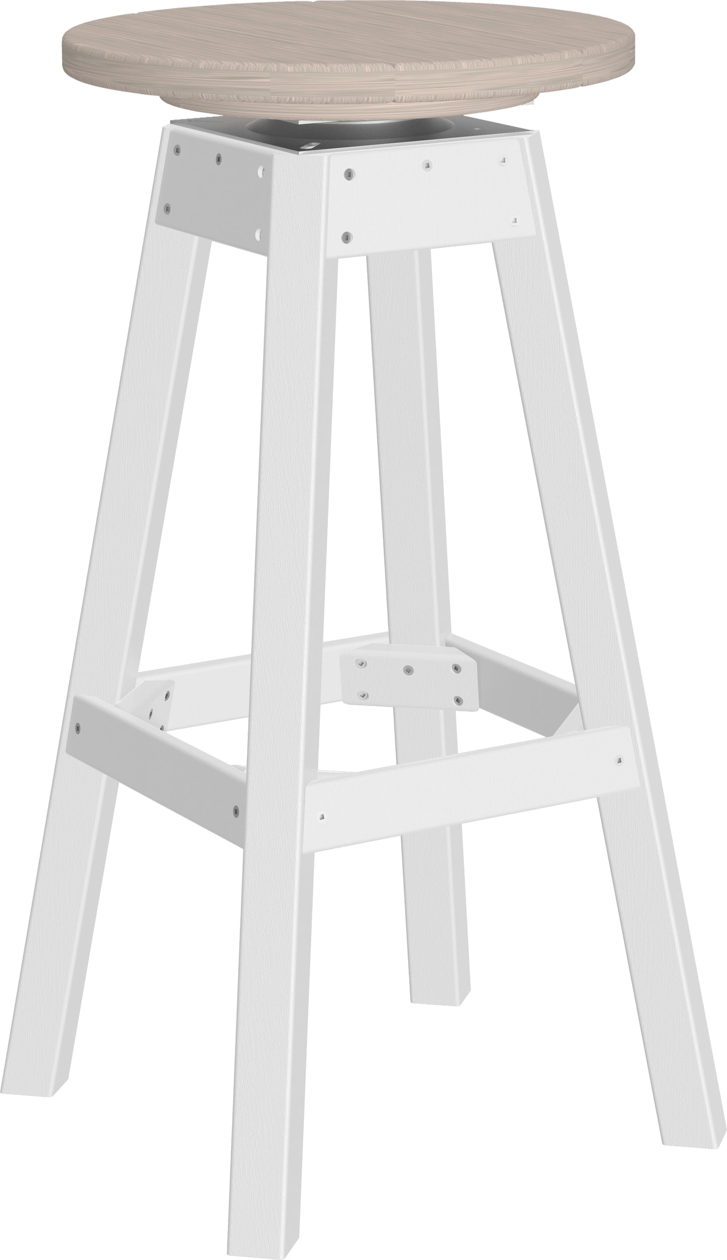 LuxCraft Recycled Plastic Bar Stool - LEAD TIME TO SHIP 3 TO 4 WEEKS