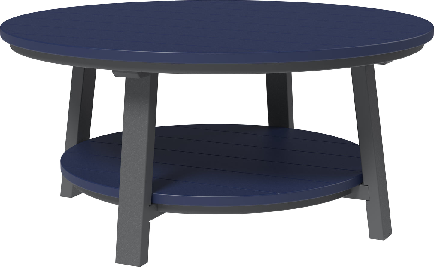 LuxCraft Recycled Plastic Deluxe Conversation Table - LEAD TIME TO SHIP 7 BUSINESS DAYS OR LESS