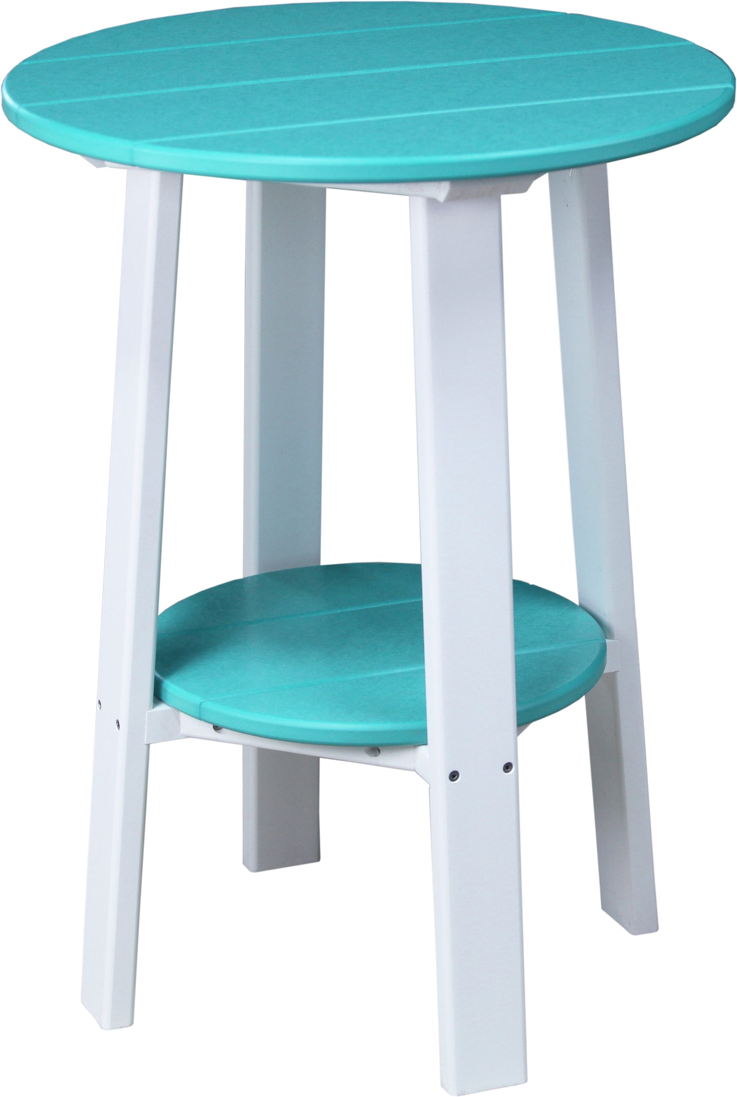 LuxCraft Recycled Plastic 28" High Deluxe End Table (PAIRS W/ COUNTER HEIGHT FURNITURE) - LEAD TIME TO SHIP 7 BUSINESS DAYS OR LESS