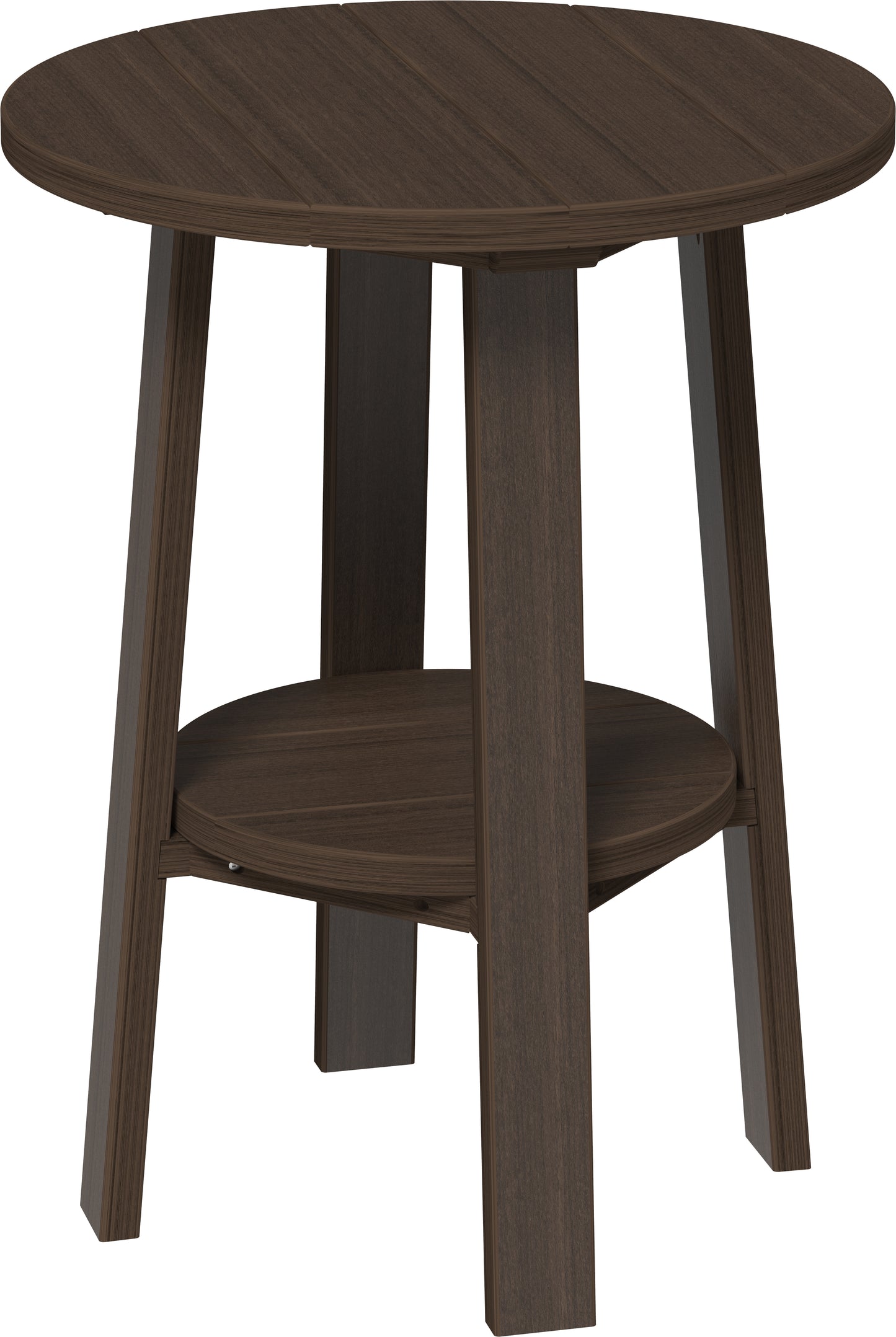 LuxCraft Recycled Plastic 28" High Deluxe End Table (PAIRS W/ COUNTER HEIGHT FURNITURE) - LEAD TIME TO SHIP 7 BUSINESS DAYS OR LESS