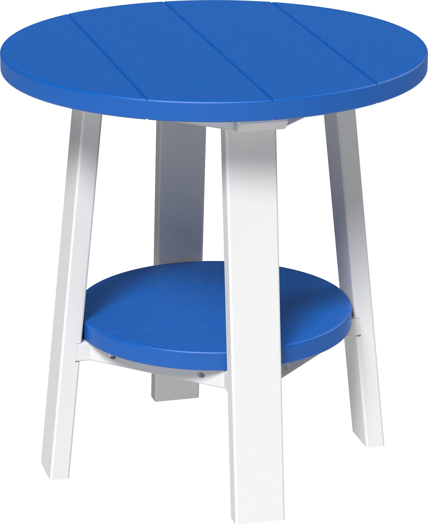 LuxCraft Recycled Plastic 21.5" Deluxe End Table  - LEAD TIME TO SHIP 7 BUSINESS DAYS OR LESS