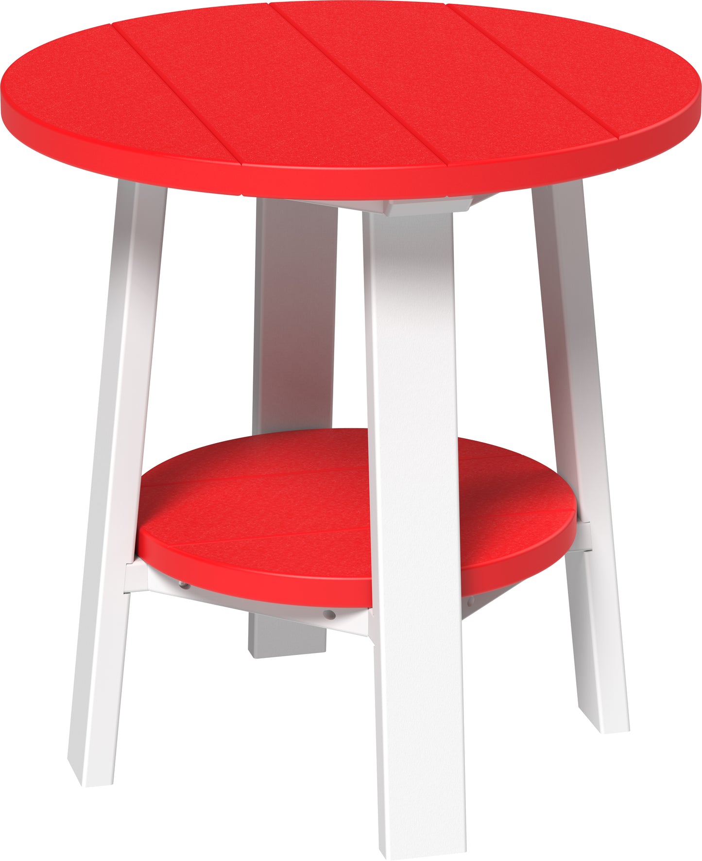 LuxCraft Recycled Plastic 21.5" Deluxe End Table  - LEAD TIME TO SHIP 7 BUSINESS DAYS OR LESS