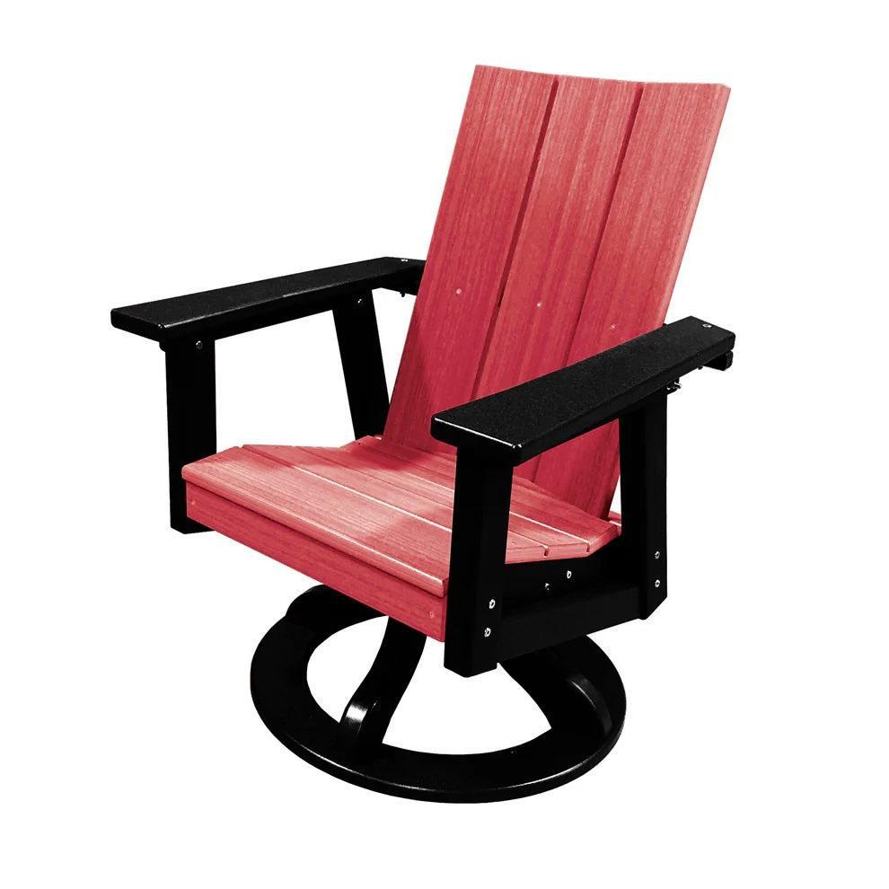 Perfect Choice Furniture Recycled Plastic Stanton Swivel Rocking Dining Arm Chair - LEAD TIME TO SHIP 4 WEEKS OR LESS