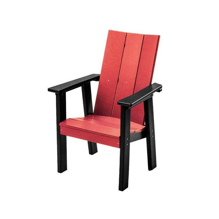 Perfect Choice Furniture Recycled Plastic Stanton Upright Adirondack Chair with Elevated Seat Height - LEAD TIME TO SHIP 4 WEEKS OR LESS