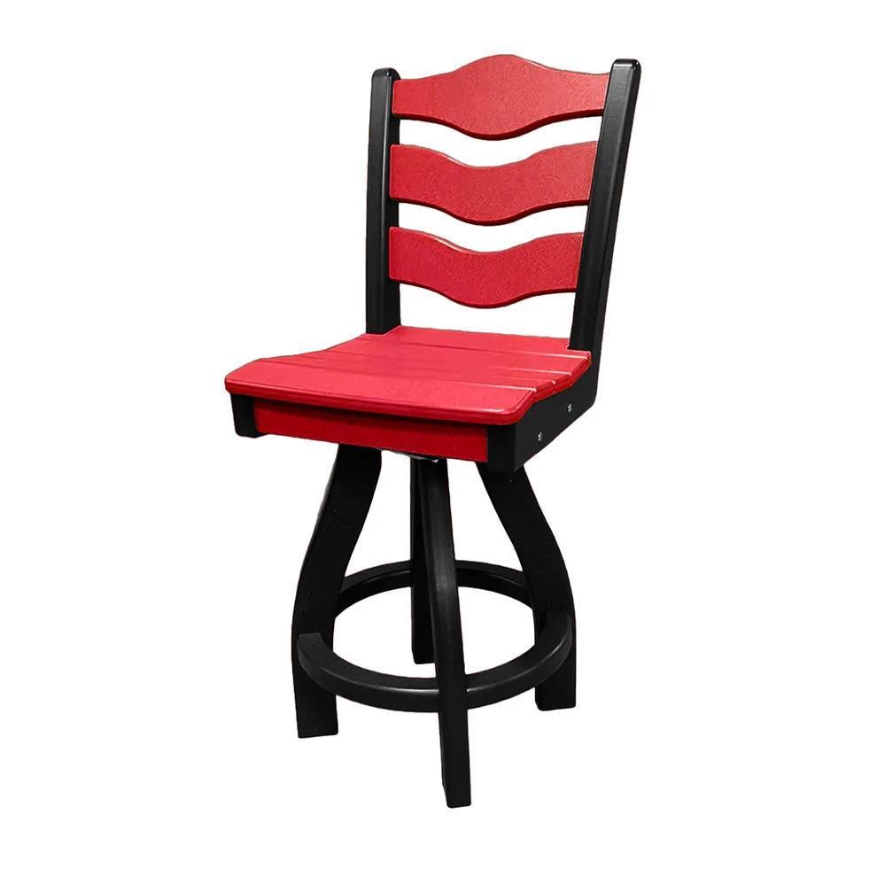 Perfect Choice Recycled Plastic Traditional Counter Height Swivel Armless Chair (COUNTER HEIGHT) - LEAD TIME TO SHIP 4 WEEKS OR LESS