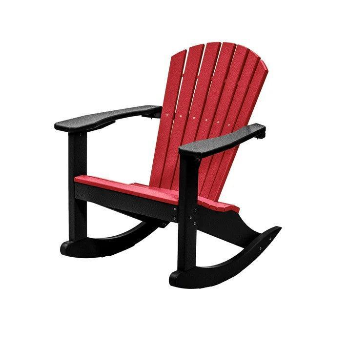 Perfect Choice Furniture Recycled Plastic Classic Adirondack Rocking Chair - LEAD TIME TO SHIP 4 WEEKS OR LESS