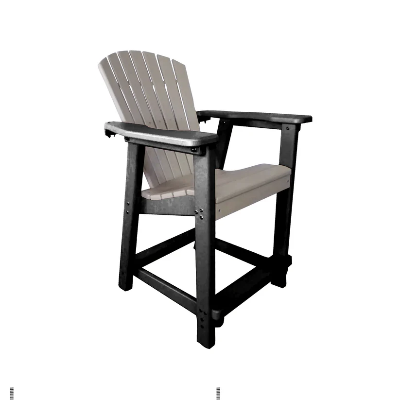 Perfect Choice Recycled Plastic Classic Counter Height Arm Chair (COUNTER HEIGHT) - LEAD TIME TO SHIP 4 WEEKS OR LESS