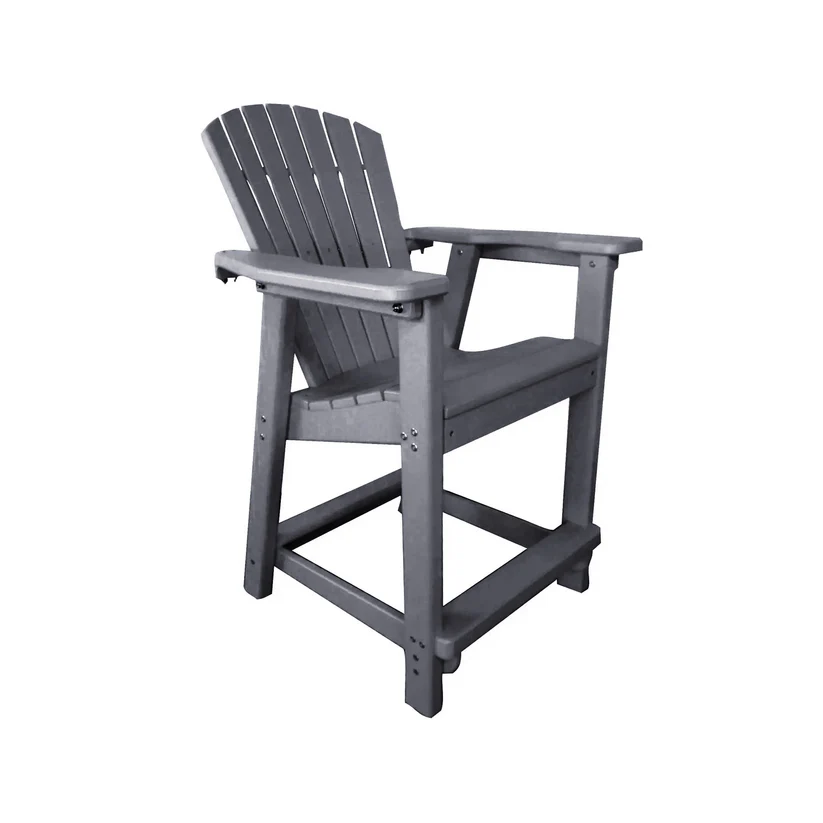 Perfect Choice Recycled Plastic Classic Counter Height Arm Chair (COUNTER HEIGHT) - LEAD TIME TO SHIP 4 WEEKS OR LESS