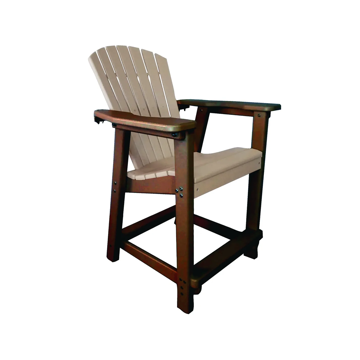 Perfect Choice Recycled Plastic Classic Counter Height Arm Chair (COUNTER HEIGHT) - LEAD TIME TO SHIP 4 WEEKS OR LESS
