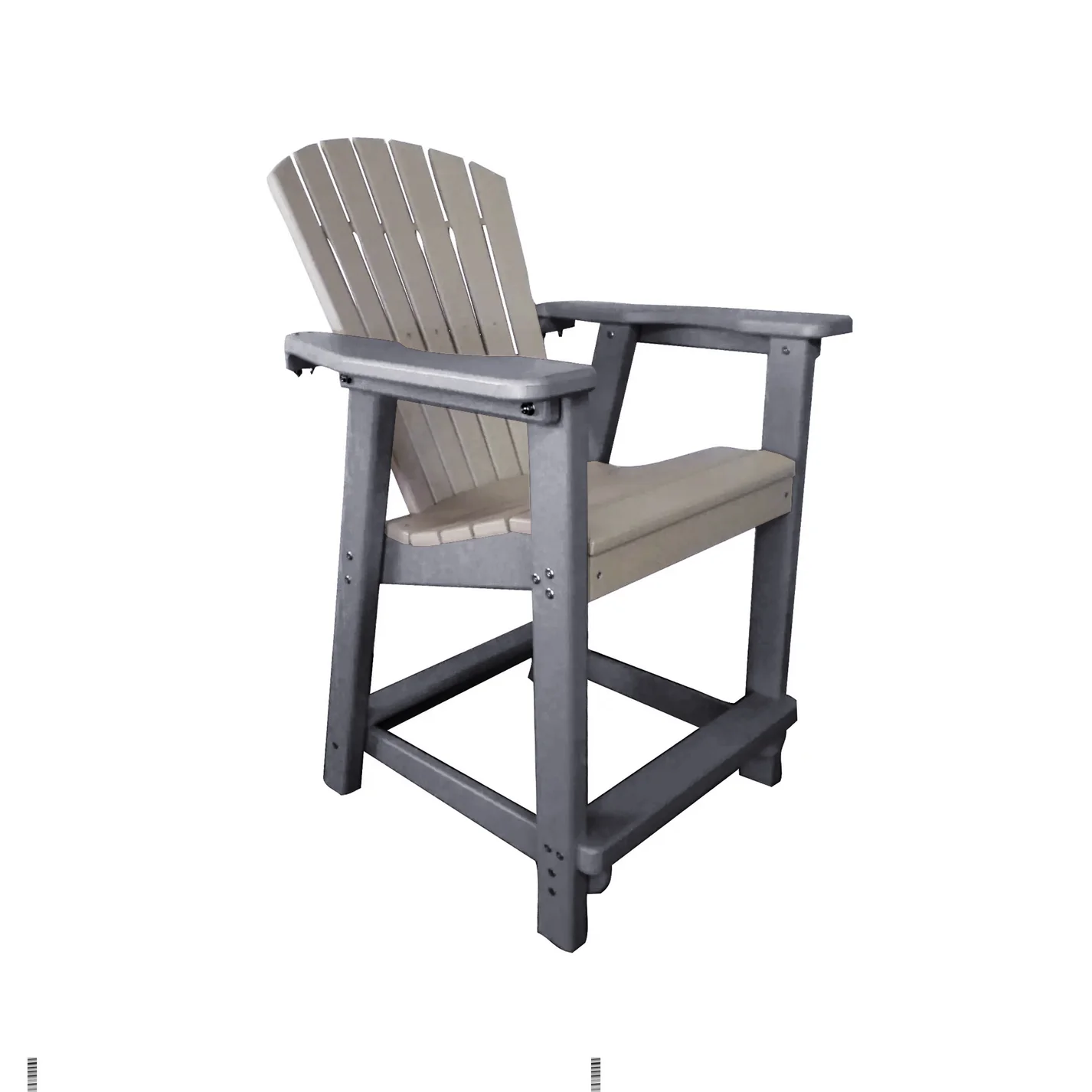 Perfect Choice Recycled Plastic Classic Counter Height Arm Chair (COUNTER HEIGHT) - LEAD TIME TO SHIP 4 WEEKS OR LESS