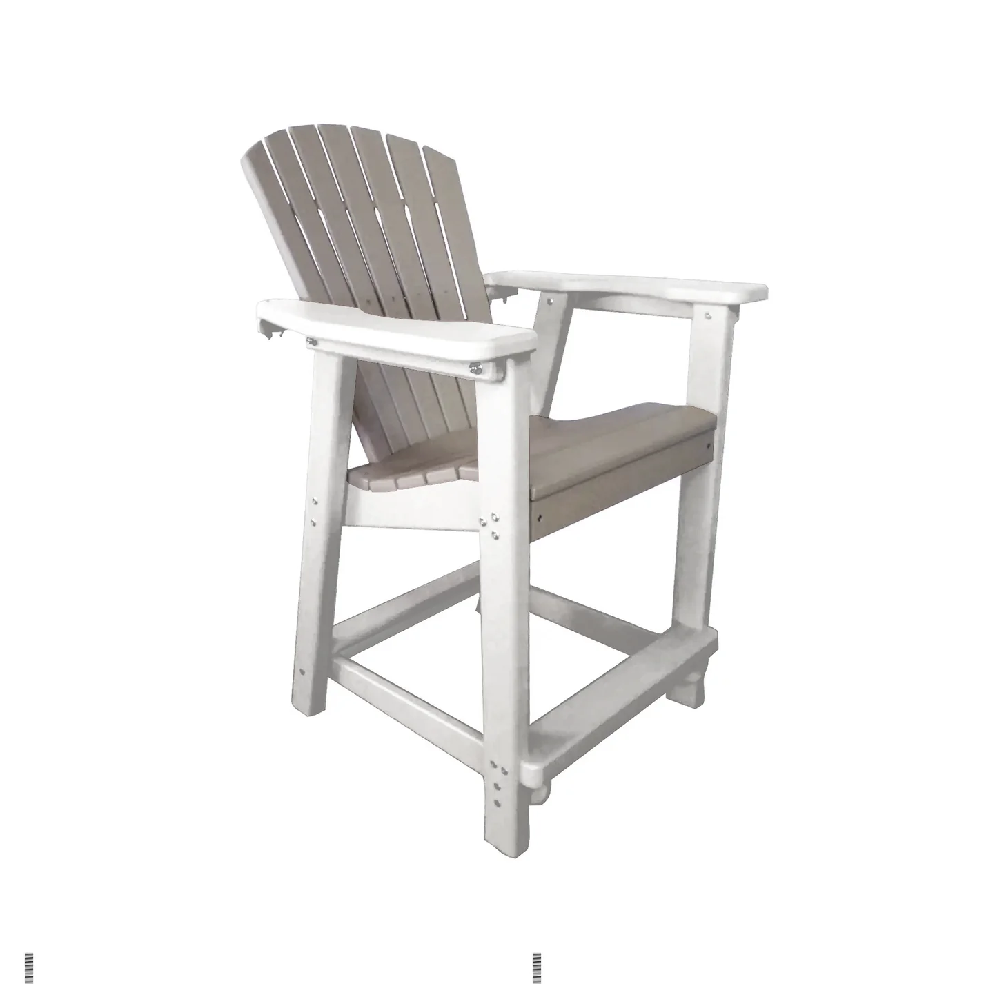 Perfect Choice Recycled Plastic Classic Counter Height Arm Chair (COUNTER HEIGHT) - LEAD TIME TO SHIP 4 WEEKS OR LESS