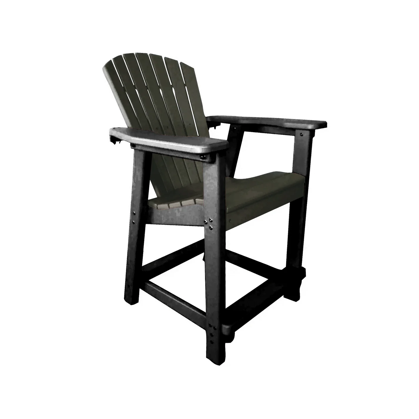 Perfect Choice Recycled Plastic Classic Counter Height Arm Chair (COUNTER HEIGHT) - LEAD TIME TO SHIP 4 WEEKS OR LESS