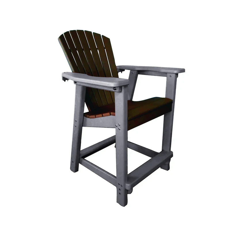 Perfect Choice Recycled Plastic Classic Counter Height Arm Chair (COUNTER HEIGHT) - LEAD TIME TO SHIP 4 WEEKS OR LESS