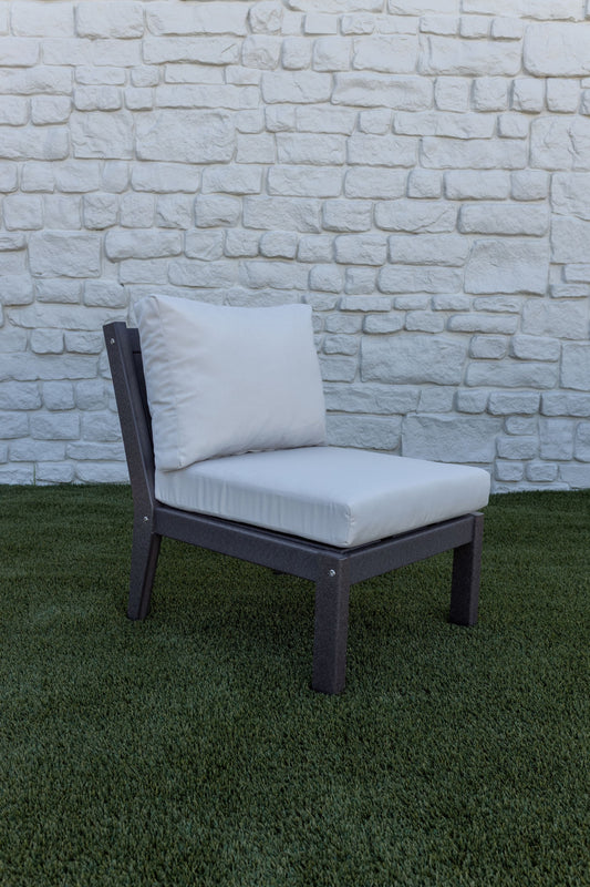 Polybird P103 Breeze Deep Seat Sectional Piece Center Chair - LEAD TIME TO SHIP 5 BUSINESS DAYS OR LESS