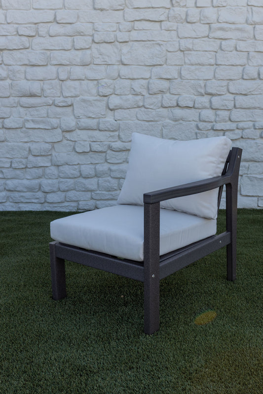 Polybird P101 Breeze Deep Seat Sectional Piece Left Chair - LEAD TIME TO SHIP 5 BUSINESS DAYS OR LESS