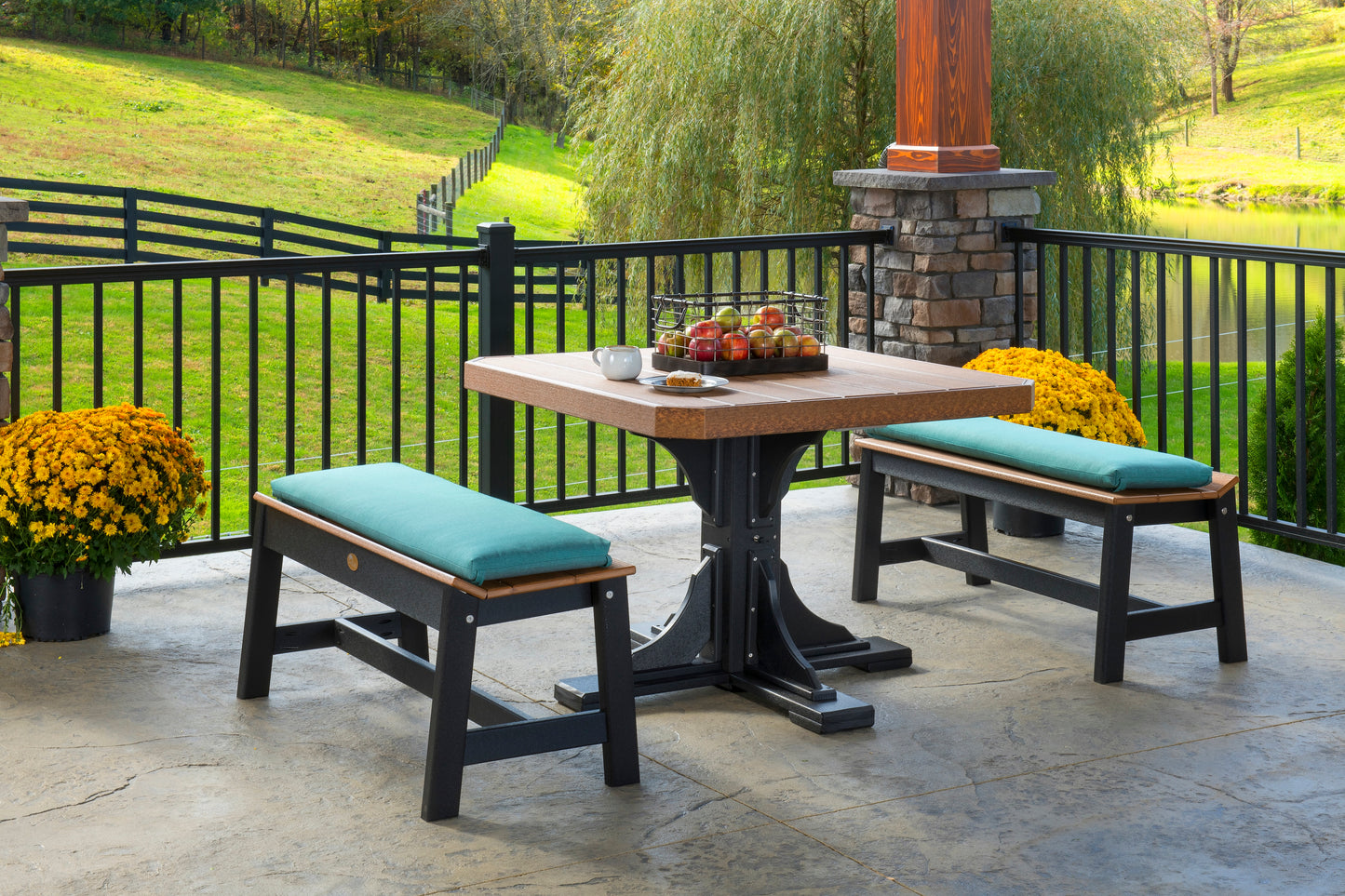 LuxCraft 41" Café Bench Cushion - LEAD TIME TO SHIP 7 BUSINESS DAYS OR LESS