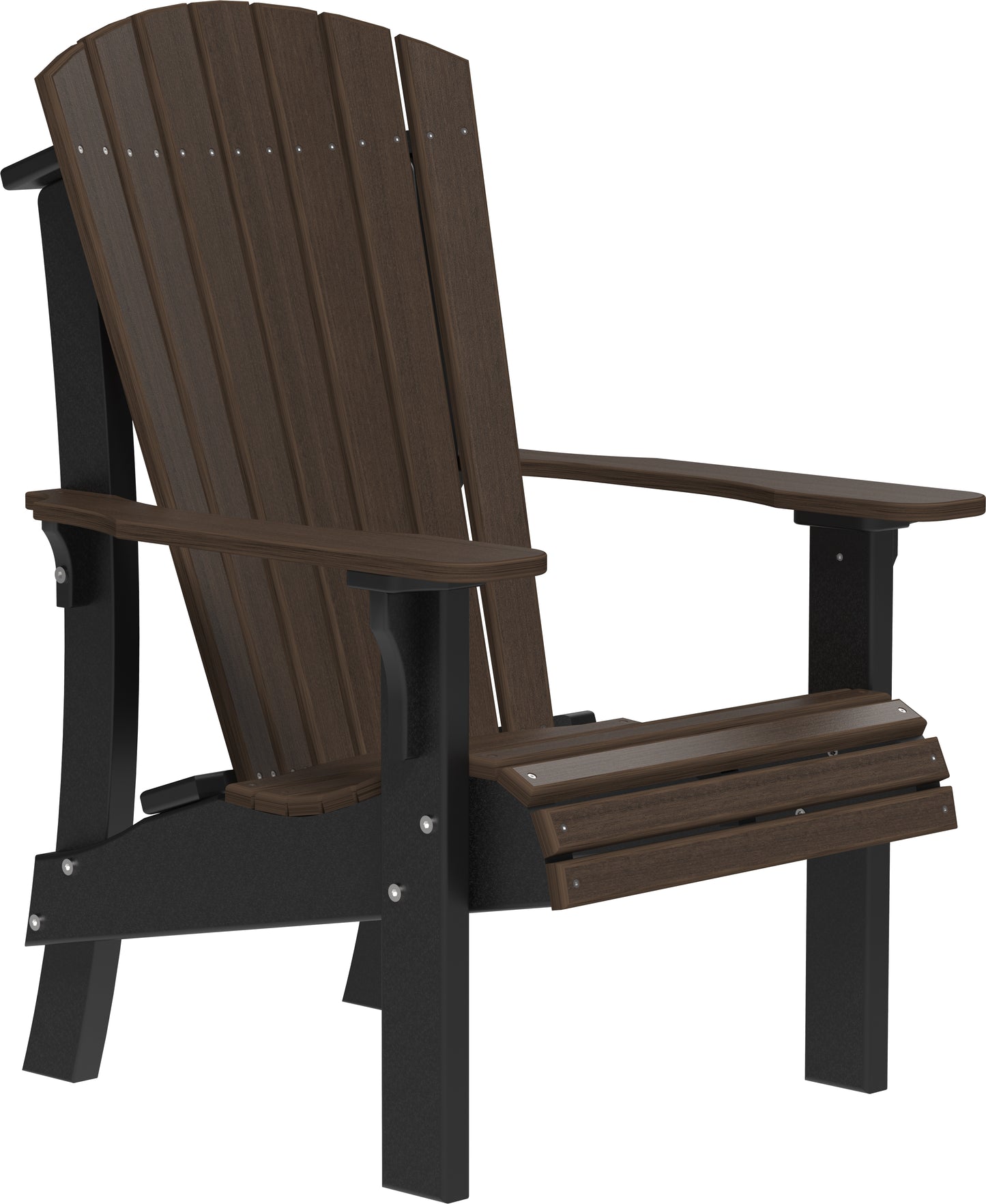 LuxCraft Recycled Plastic Senior Height Royal Adirondack Chair - LEAD TIME TO SHIP 10 BUSINESS DAYS OR LESS