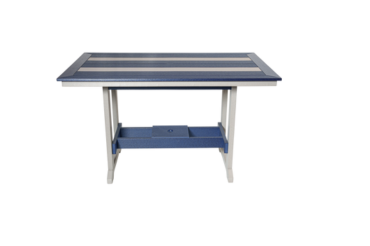 Beaver Dam Outdoor 36"x60" Seabreak Bar Table - (BAR HEIGHT) - LEAD TIME TO SHIP 6 WEEKS OR LESS