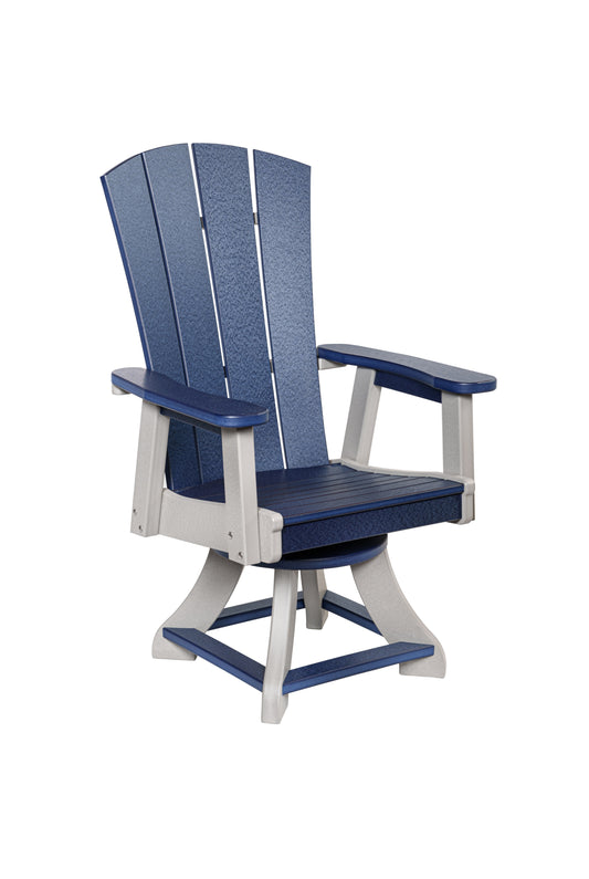 Beaver Dam Outdoor Serenity Swivel Dining Chair (DINING HEIGHT) - LEAD TIME TO SHIP 4 WEEKS OR LESS