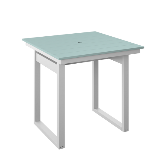 Polybird P131-C Modern 38" Square Counter Table (COUNTER HEIGHT)- LEAD TIME TO SHIP 5 BUSINESS DAYS OR LESS
