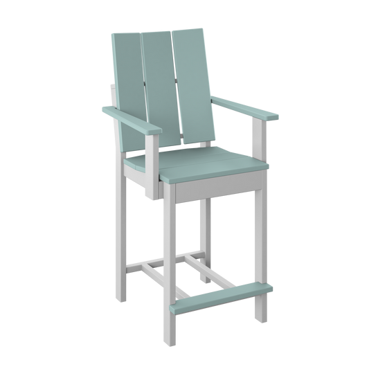 Polybird P9-C Modern Dining Chair (COUNTER HEIGHT) - LEAD TIME TO SHIP 5 BUSINESS DAYS OR LESS