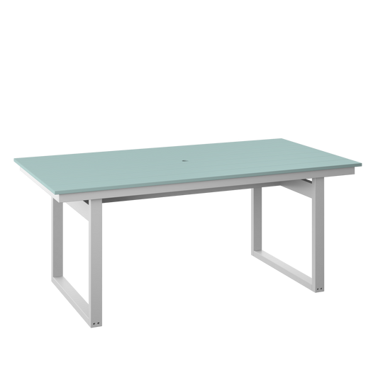 Polybird P133-R Modern 38" X 74" Dining Table (DINING HEIGHT)- LEAD TIME TO SHIP 5 BUSINESS DAYS OR LESS