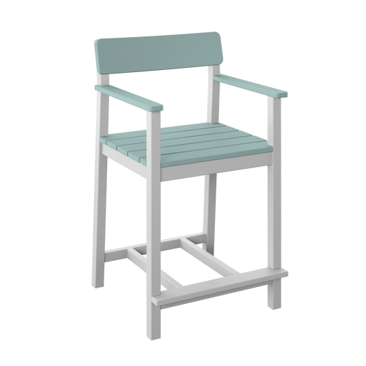 Polybird P95-C Club Dining Chair (COUNTER HEIGHT) - LEAD TIME TO SHIP 5 BUSINESS DAYS OR LESS