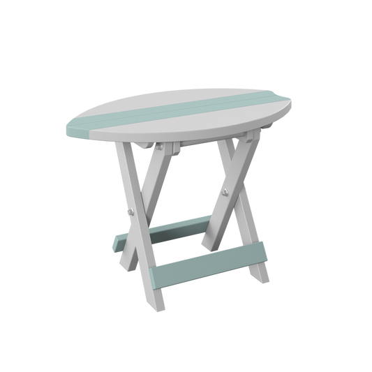 Polybird P89 Surfboard Folding End Table - LEAD TIME TO SHIP 5 BUSINESS DAYS OR LESS