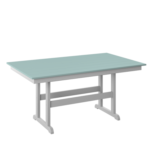 Polybird P19-R 38" X 64" Dining Table (DINING HEIGHT) - LEAD TIME TO SHIP 5 BUSINESS DAYS OR LESS
