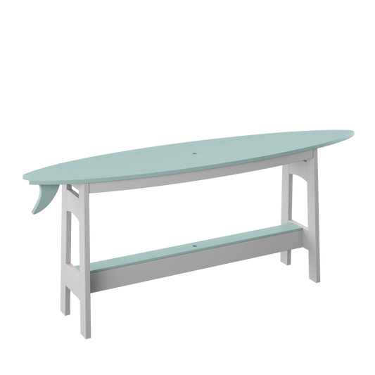 Polybird P88-R Surfboard 72" Dining Table (DINING HEIGHT) - LEAD TIME TO SHIP 5 BUSINESS DAYS OR LESS