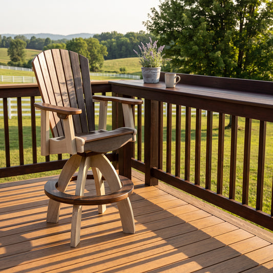 Beaver Dam Outdoor Supreme Bar Swivel Bar Chair (BAR HEIGHT) - LEAD TIME TO SHIP 6 WEEKS OR LESS