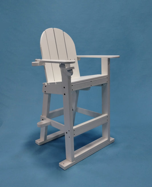 Tailwind Furniture Recycled Plastic Small Lifeguard Chair - LG-500 - Seat Height: 30" - LEAD TIME TO SHIP 3 WEEKS OR LESS