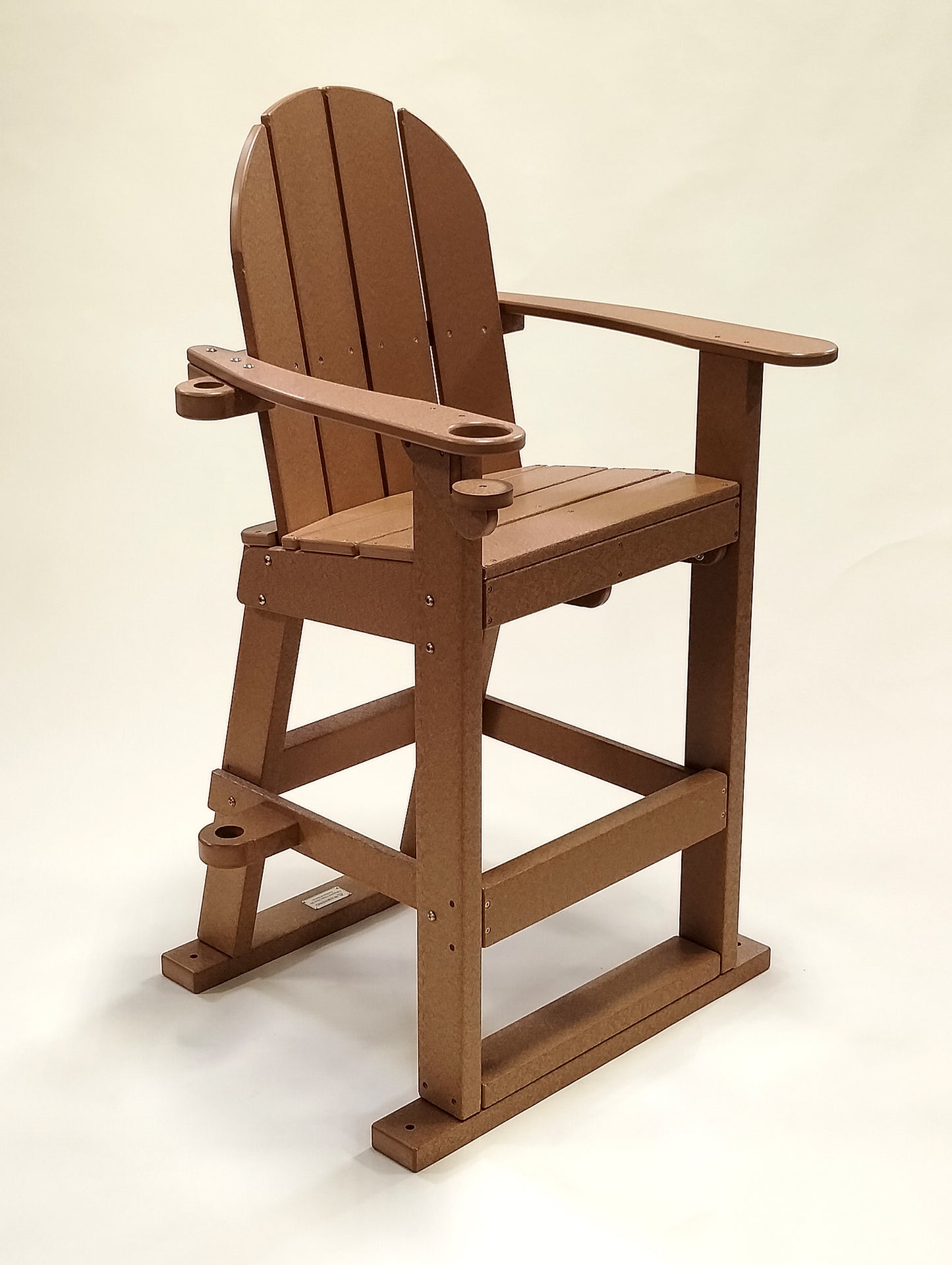 Tailwind Furniture Recycled Plastic Small Lifeguard Chair - LG-500 - Seat Height: 30" - LEAD TIME TO SHIP 3 WEEKS OR LESS