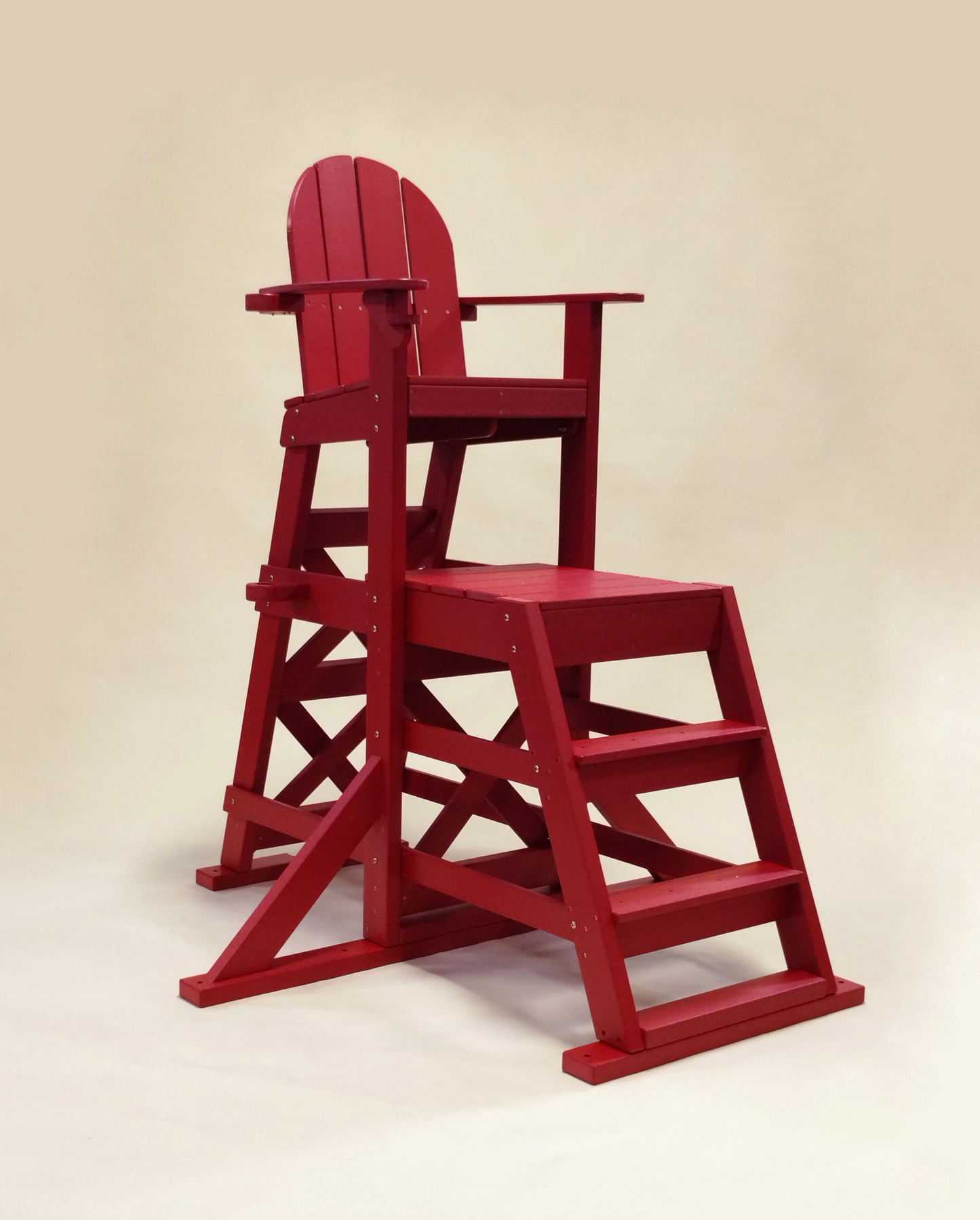 Tailwind Furniture Recycled Plastic MLG-525 Medium Lifeguard Chair with Front Ladder - LEAD TIME TO SHIP 10 TO 12 BUSINESS DAYS