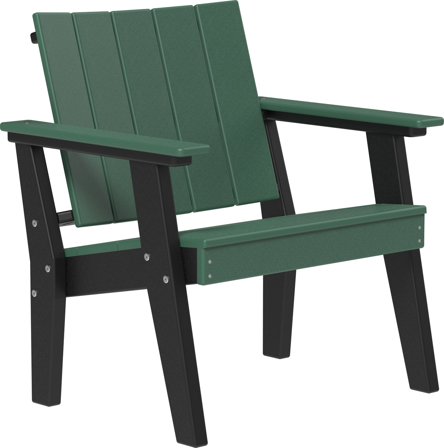 LuxCraft Recycled Plastic Urban Chat Deck Chair - LEAD TIME TO SHIP 7 BUSINESS DAYS OR LESS