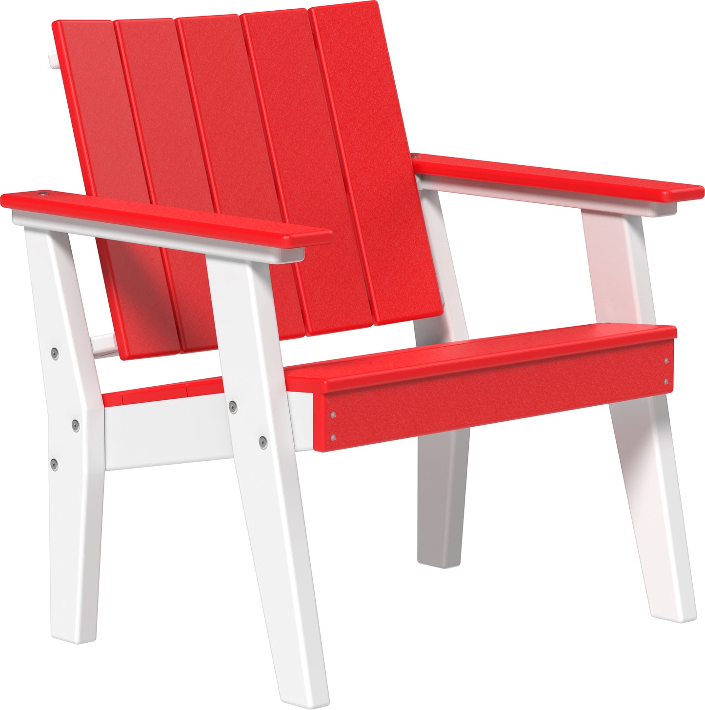 LuxCraft Recycled Plastic Urban Chat Deck Chair - LEAD TIME TO SHIP 7 BUSINESS DAYS OR LESS