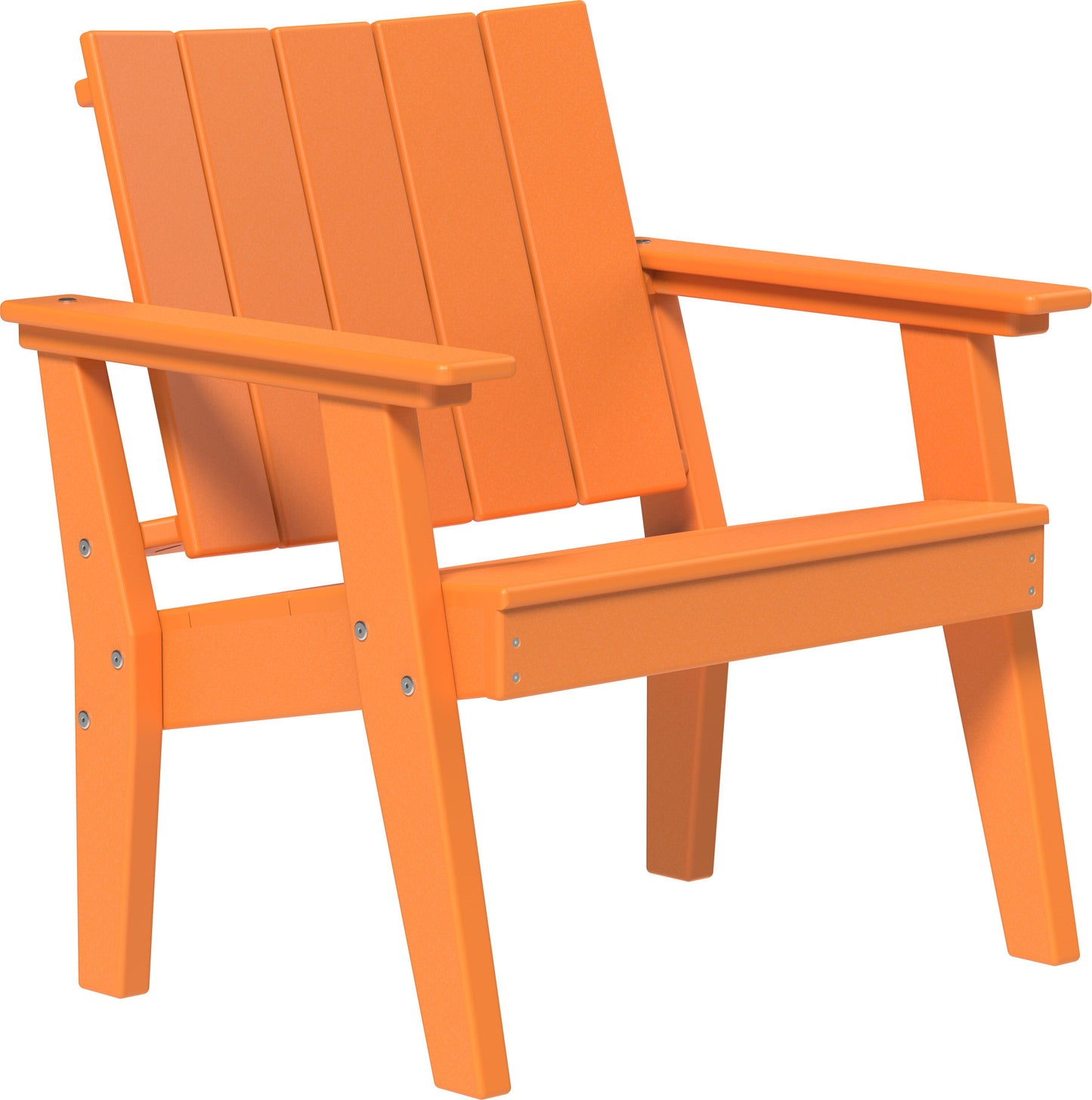 LuxCraft Recycled Plastic Urban Chat Deck Chair - LEAD TIME TO SHIP 7 BUSINESS DAYS OR LESS