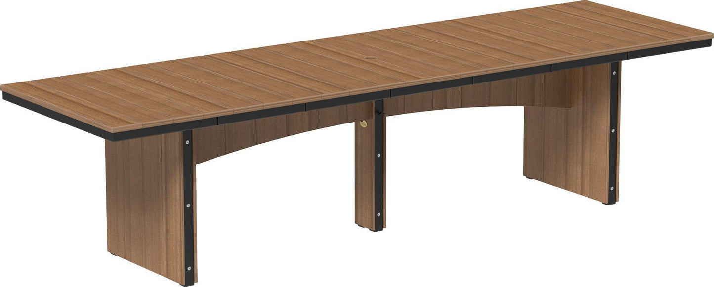 LuxCraft Recycled Plastic 3' x 10' Urban Rectangular Table (COUNTER HEIGHT) - LEAD TIME TO SHIP 3 TO 4 WEEKS