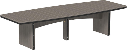 LuxCraft Recycled Plastic 4’ x 10’ Urban Oval Table (COUNTER HEIGHT) - LEAD TIME TO SHIP 3 TO 4 WEEKS